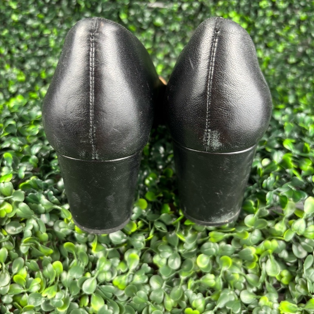 Corso Como Elegant Black Chunky Heels Size 10 Woman - Picture 4 of 8